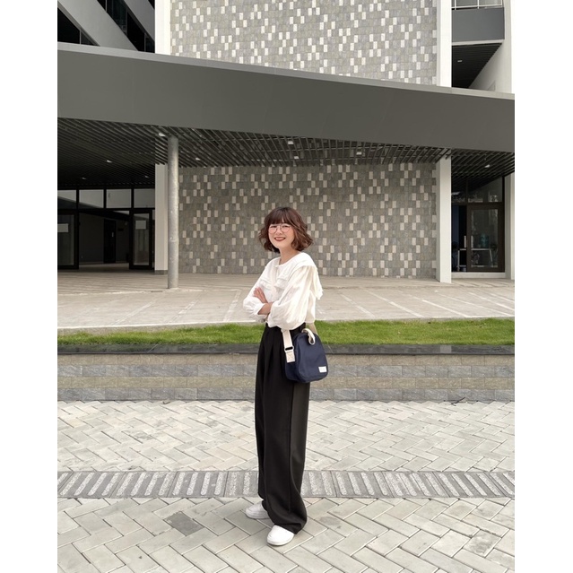 Túi Đeo Chéo Và Cầm Tay “O-nigiri Bag” Vải Canvas