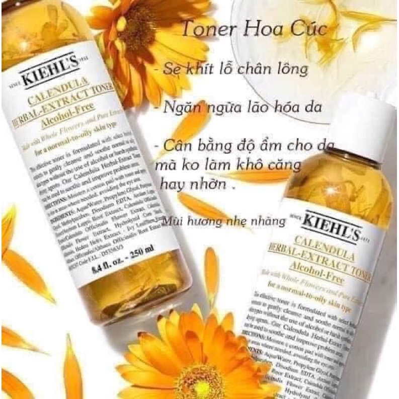 ❌CHUẨN AUTH❌ TONER HOA CÚC KIEHLS 250ML