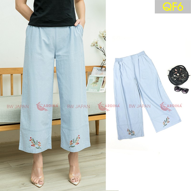 Quần Ống Suông Linen CARDINA | BigBuy360 - bigbuy360.vn