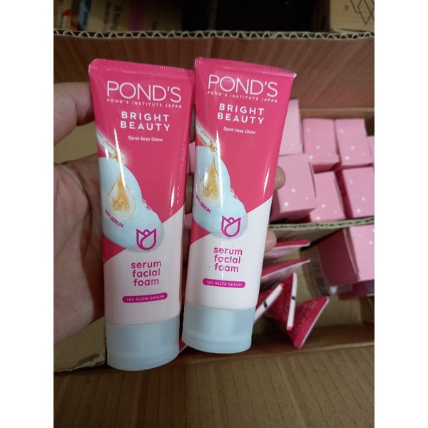 Sữa rửa mặt sáng da Pond's BRIGHT BEAUTY 50G/ Sáng Da sạch sâu 50g