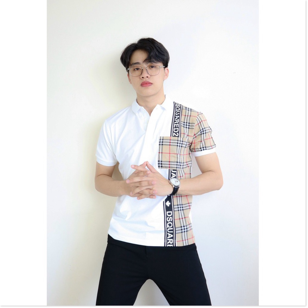 Áo thun cổ trụ ngắn tay cực phong cách KOKO MI FASHION