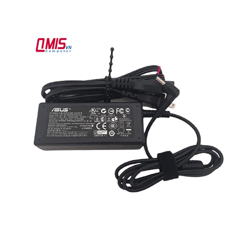 19V Sạc laptop Asus 19v-2.37a 19v-3.42a 19v-4.74a 19v-1.75a công suất 33w 45w 65w 90w 120w 180w 4.0x1.35mm 5.5x2.5mm