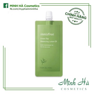 [Mini size] Sữa dưỡng chiết xuất trà xanh Innisfree Green Tea Balancing Lotion EX