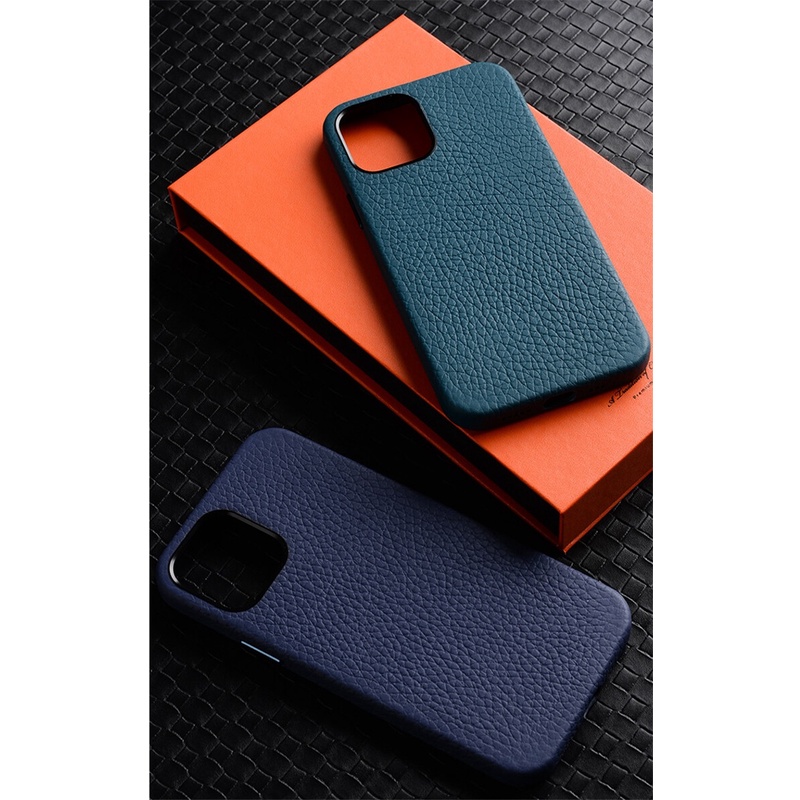 Bao Da Bò Điện Thoại mini Cho iphone 12 pro max 13 pro 12 Ốp