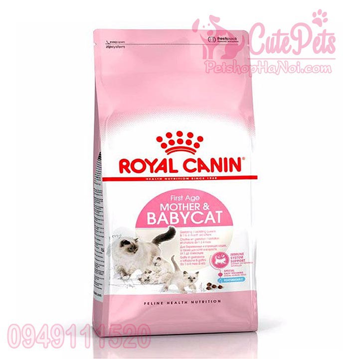 😻 Thức ăn mèo con Royal Canin BabyCat 34 400g - CutePets Phụ kiện chó mèo Pet shop Hà Nội