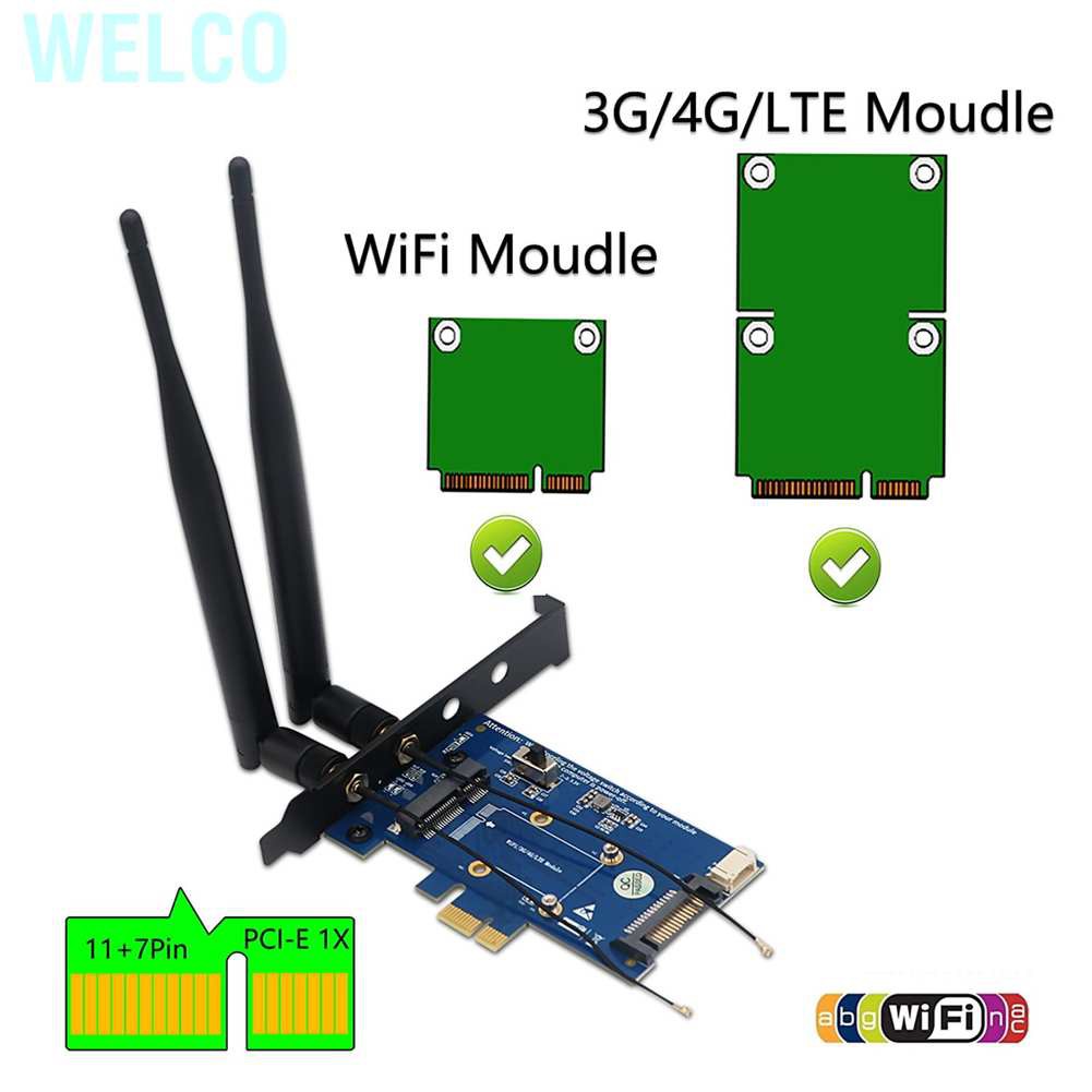 Bộ Chuyển Đổi Thẻ Sim Mini Pci-E Sang 1x