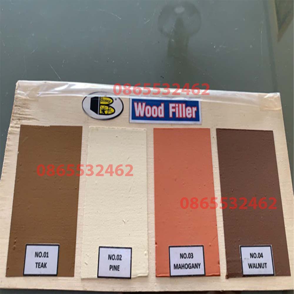 Bột trét gỗ, trám vết nứt, lỗ đinh Wood Filler( No.b218) Bosny