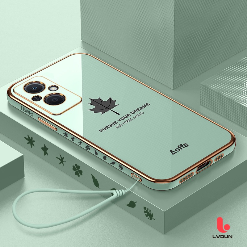 Ốp Điện Thoại Mềm Hình Lá Phong Cho oppo Reno 7Z 5G Reno 7 5G Reno 6 5G Reno 5 Reno 4 4G Reno 2F Reno 2 Reno7Z 5G FY1
