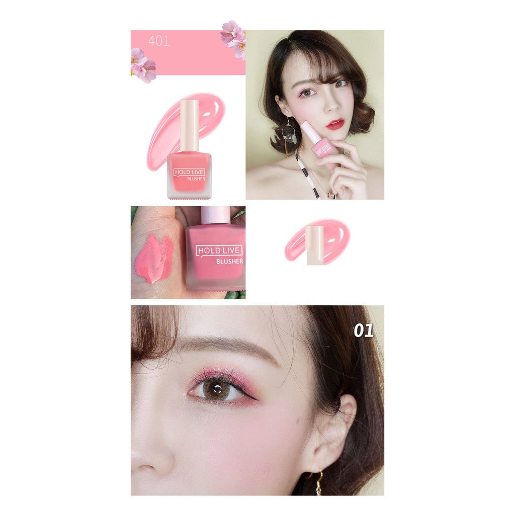 Má hồng dạng kem Hold Live Fruit Juice Blusher hàng chính hãng Holdlive nội địa Trung