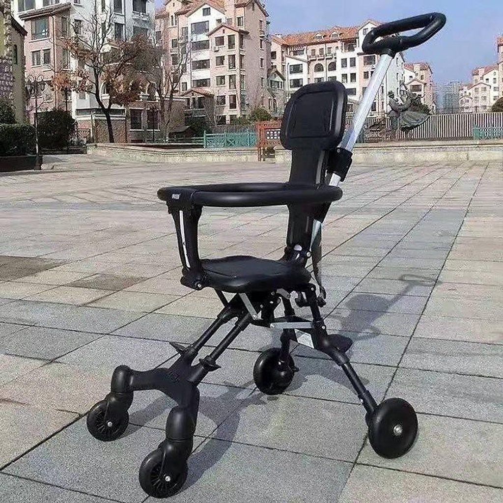 Xe đẩy gấp gọn cho bé, Xe đẩy thông minh, giảm chấn, gấp gọn