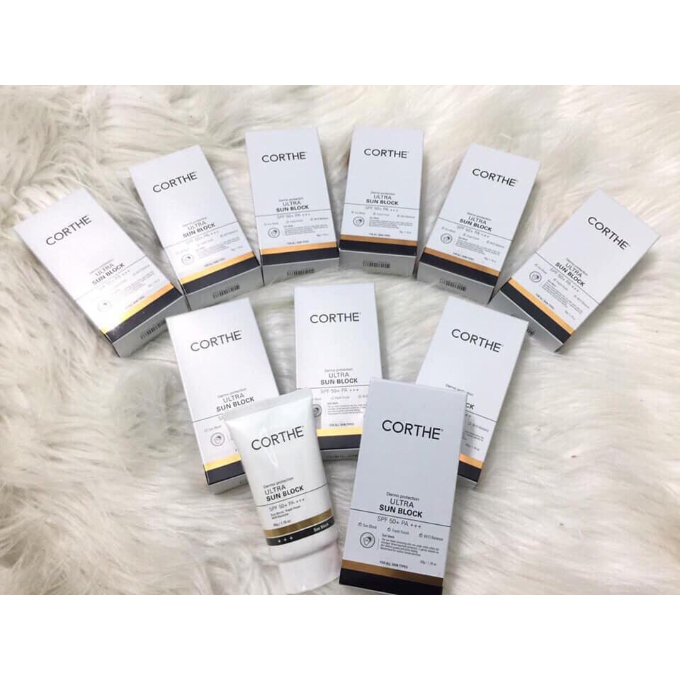 [Mã 1911FMCGSALE giảm 8% đơn 500K] Kem Chống Nắng Corthe (Dermoessential Ultra Light Sunblock) | BigBuy360 - bigbuy360.vn