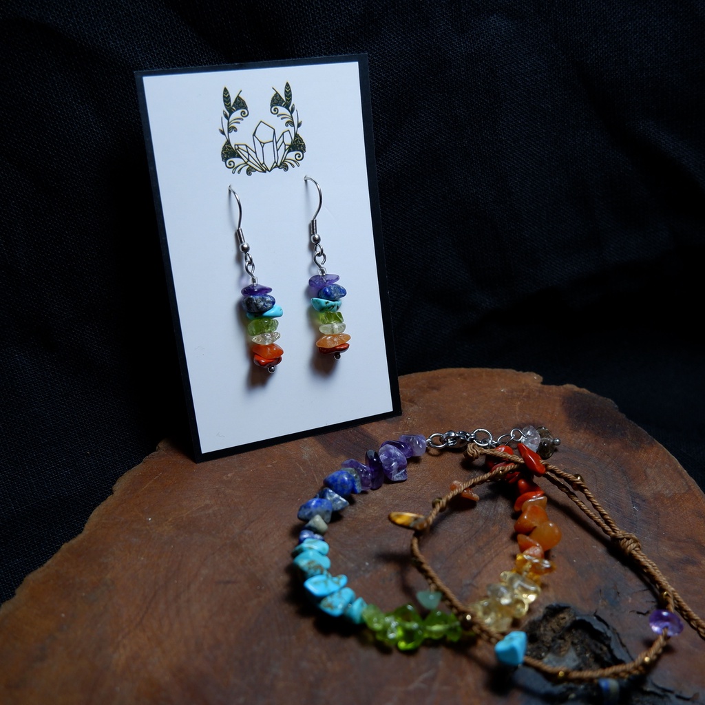 🌈  🌈   Vòng tay 7 màu, handmade, vòng thủ công