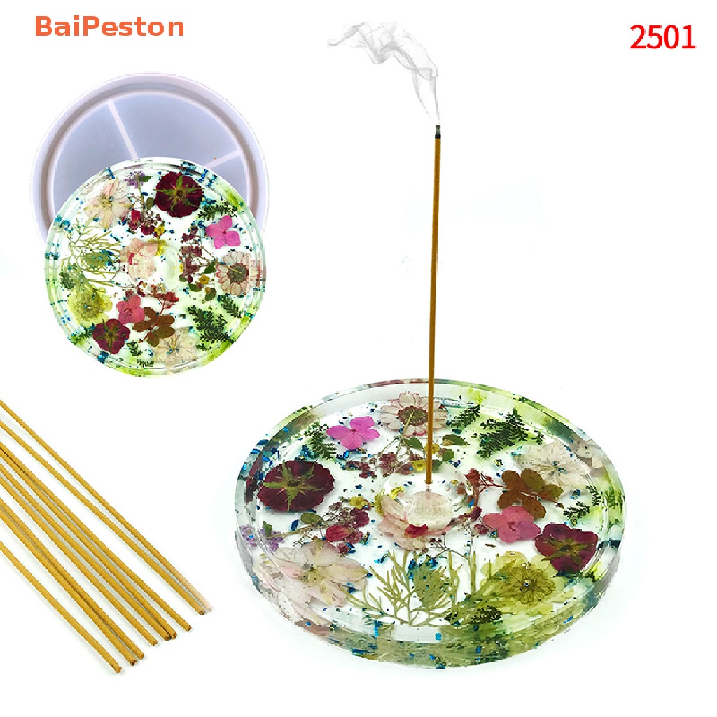 Khuôn Silicone Làm Đế Cắm Nhang / Yoga DIY