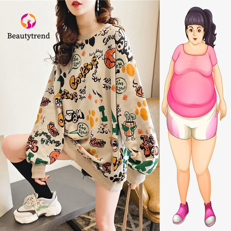 Áo Thun Tay Dài Có Mũ Trùm Đầu Phong Cách Hàn Quốc Mới Dành Cho Nữ 150kg