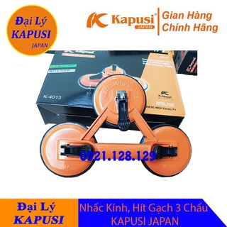Tay cầm hít, hút,nhấc kiếng-kính-gạch 3 chấu - 2 chấu kapusi japan