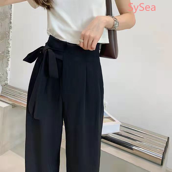 Quần Lưng Cao Đính Nơ Thời Trang Mùa Hè Hàn Quốc Cho Nữ