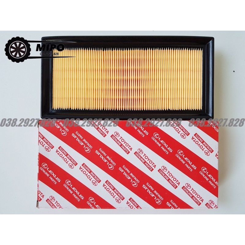 Lọc gió động cơ xe Vios (2014-2022), Rush, Avanza (Mã: 178010Y040 /178010Y050/178010Y060/17801BZ150/17801BZ120)
