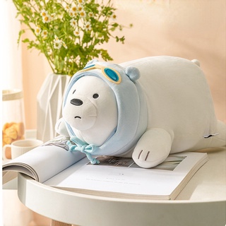 Gối ôm hình gấu trắng siêu mềm dễ thương