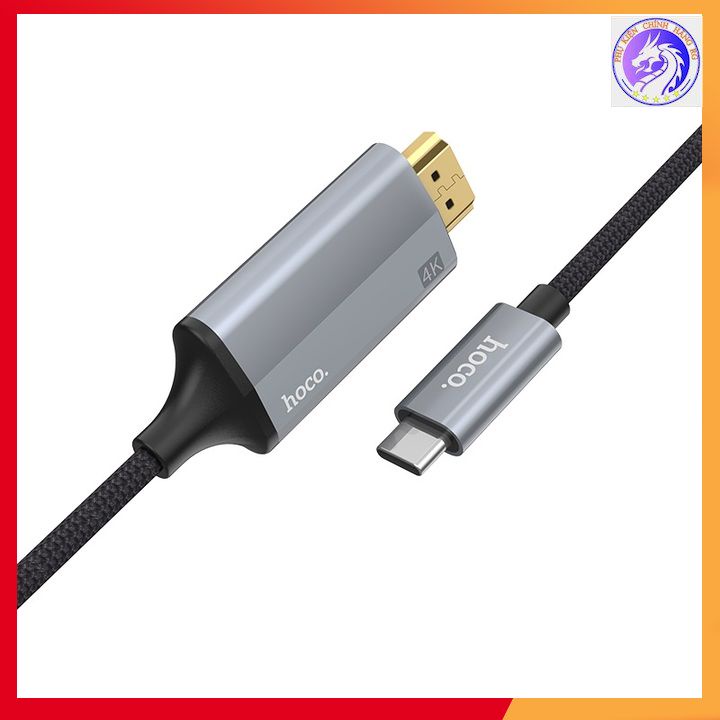 Cáp Chuyển Đổi Type C Sang HDMI Hoco UA13 Công Nghệ 4K - Chính hãng