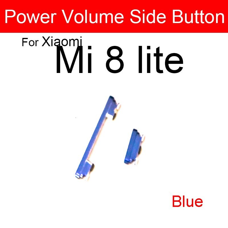 Nút Nguồn + Nút Bấm Âm Lượng Thay Thế Cho Xiaomi Mi 8 Se Lite 8lite Youth