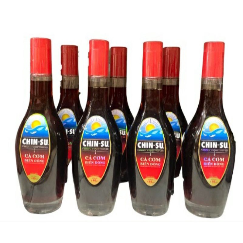 nước mắm chin-su cá cơm biển đông chai 500ml