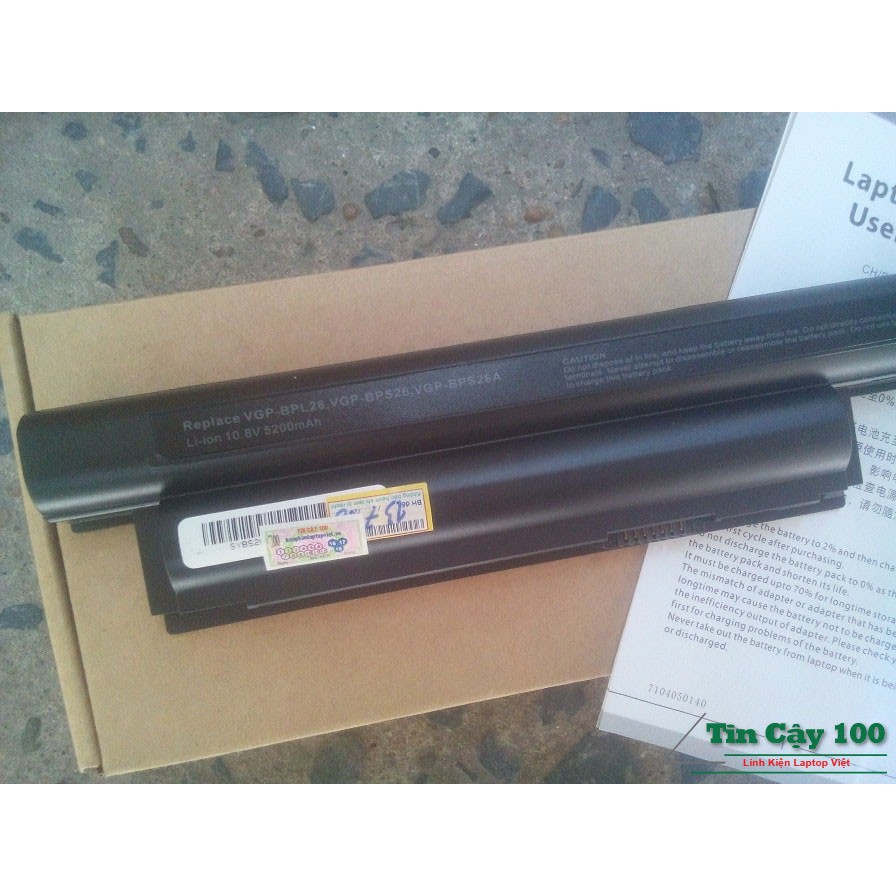 Pin Laptop Sony vaio SVE15 Series