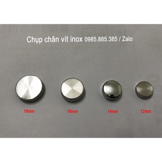 COMBO 10 chụp chân vít inox 304 size 16mm