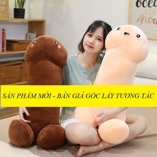 Gấu bông gối ôm ciu bông đáng yêu nghộ nghĩnh vải co dãn 4 chiều cao cấp
