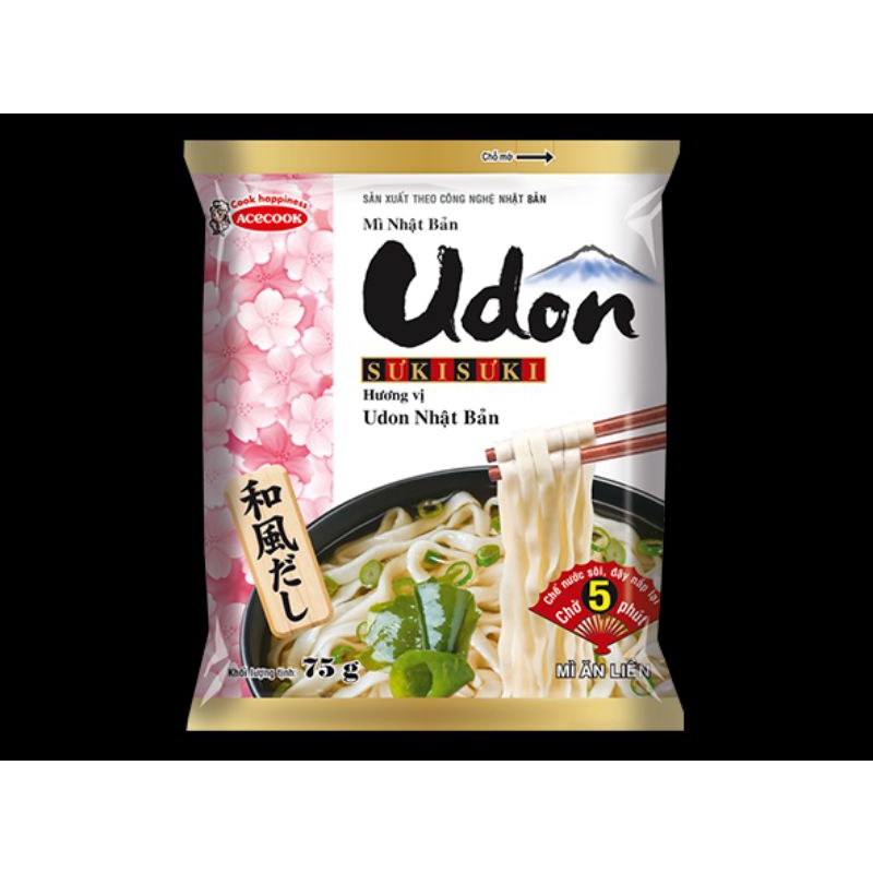 mới về Mì Udon Sưki Sưki Hương vị Udon Nhật Bản