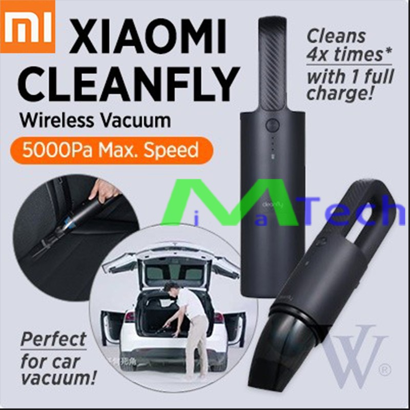 Máy hút bụi mini cầm tay Xiaomi Cleanfly Coclean và Xiaomi Zhunzao Z1, Z1 Pro nhỏ gọn, công suất lớn, thiết kế đẹp