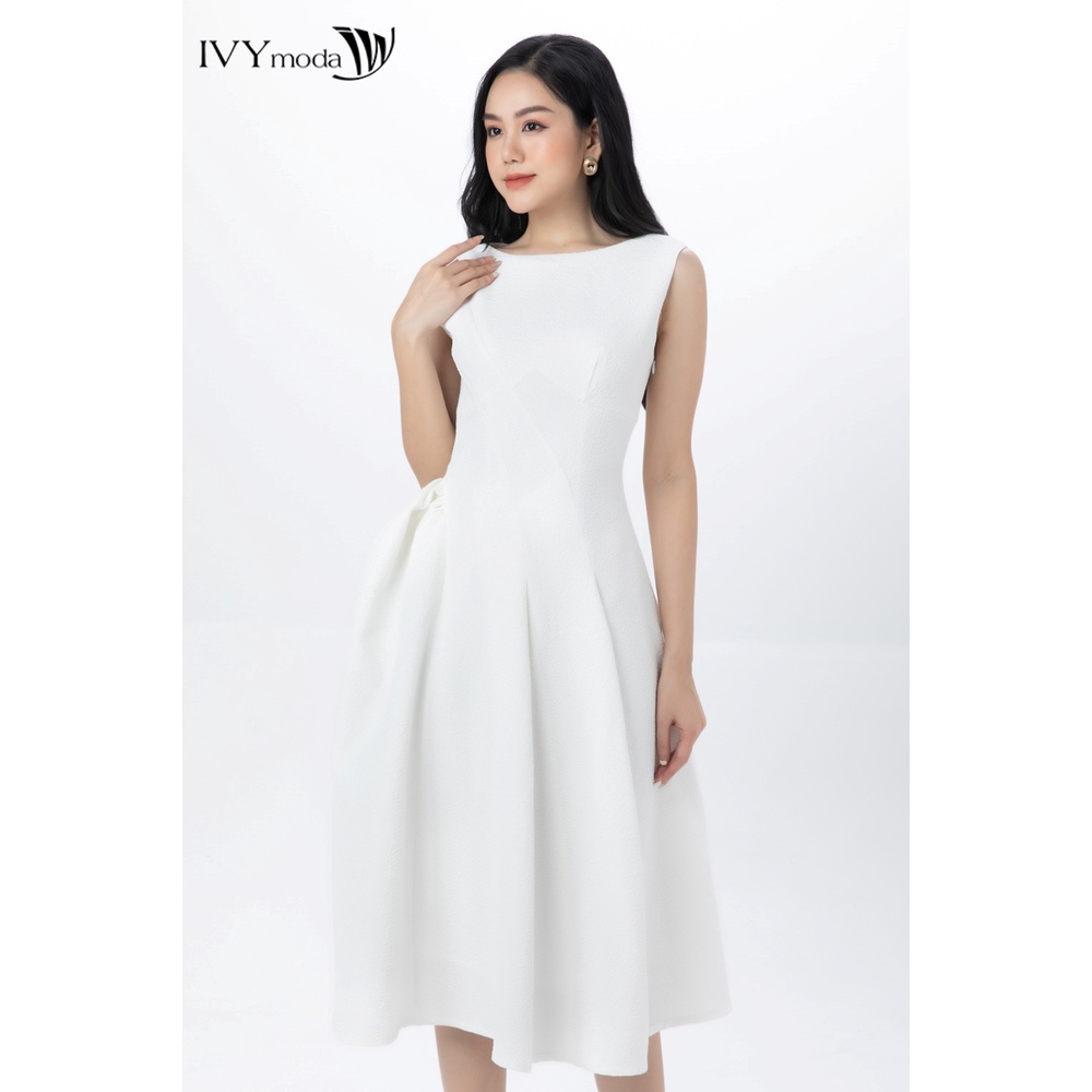 Đầm dạ hội xòe lệch IVY moda MS 45S2685