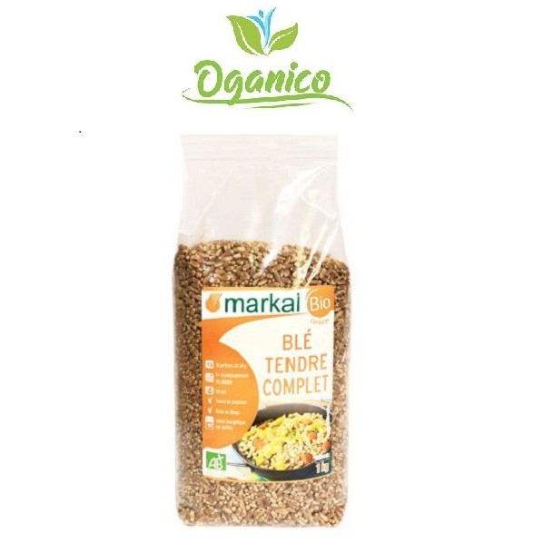Hạt giống Cỏ lúa mì hữu cơ Markal 1kg chế biến món ăn, trồng làm bột nước ép cỏ lúa mì CLMHM