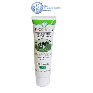 Sữa Rửa Mặt Trắng Da Tinh Chất Sữa Bò 120g - Trắng Có hạt Thorakao