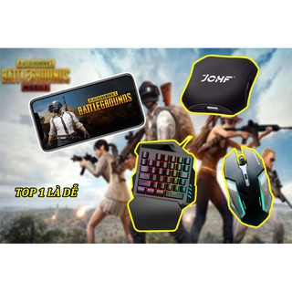 Thiết bị chơi game mobile Bluetooth hỗ trợ tất cả các dòng game PUBG, CoD, Free Fire, Liên Quân, ...
