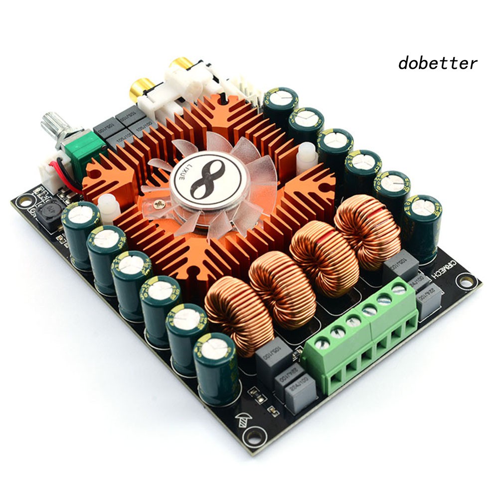 Bảng mạch khuếch đại âm thanh hifi 2.0 kênh dh_tda7498e btl class-d