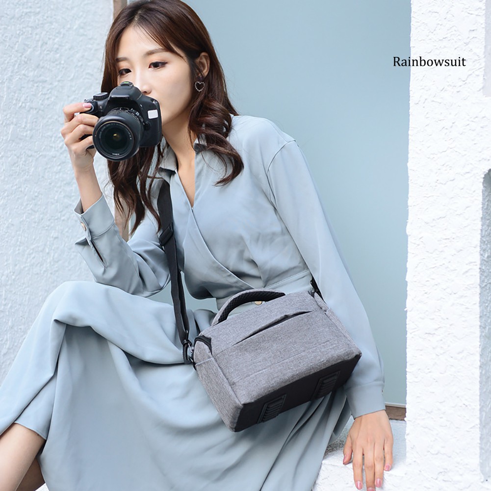 Túi đựng máy ảnh Dslr có khóa kéo tiện dụng