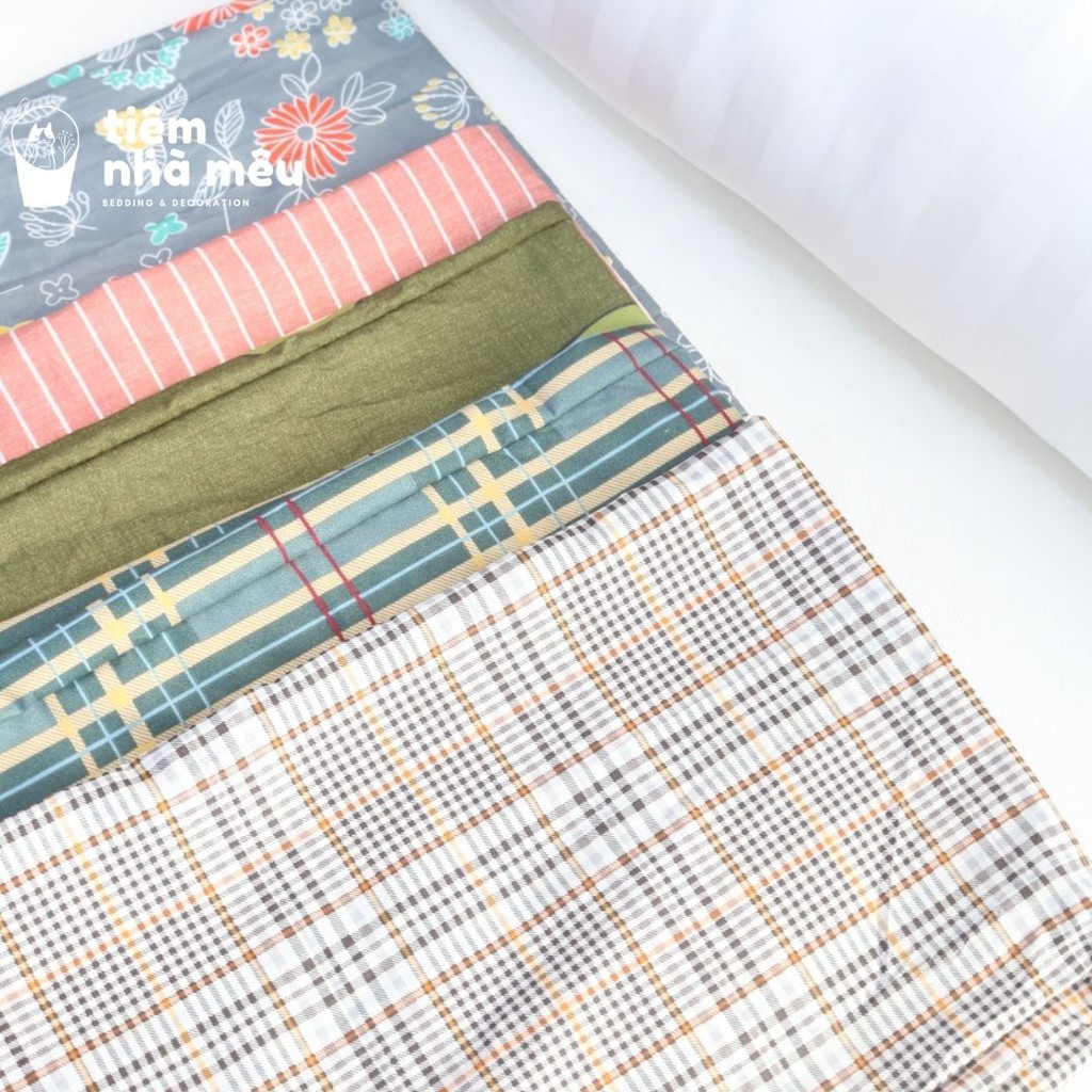 Vỏ Gối Ôm ✨ Nhiều Mẫu Giá Rẻ- Tiệm Nhà Mêu✨Vỏ gối ôm Kích Thước 35x110cm mặc định gửi cùng màu bộ khách đặt | BigBuy360 - bigbuy360.vn