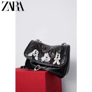 Túi Zara Mickey full tag + túi giấy hãng