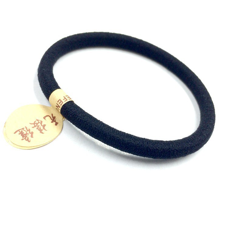 (5 sợi tóc)  cô gái dây, dây cao su màu đen dây, dây đàn hồi, liền mạch dây đeo nhãn