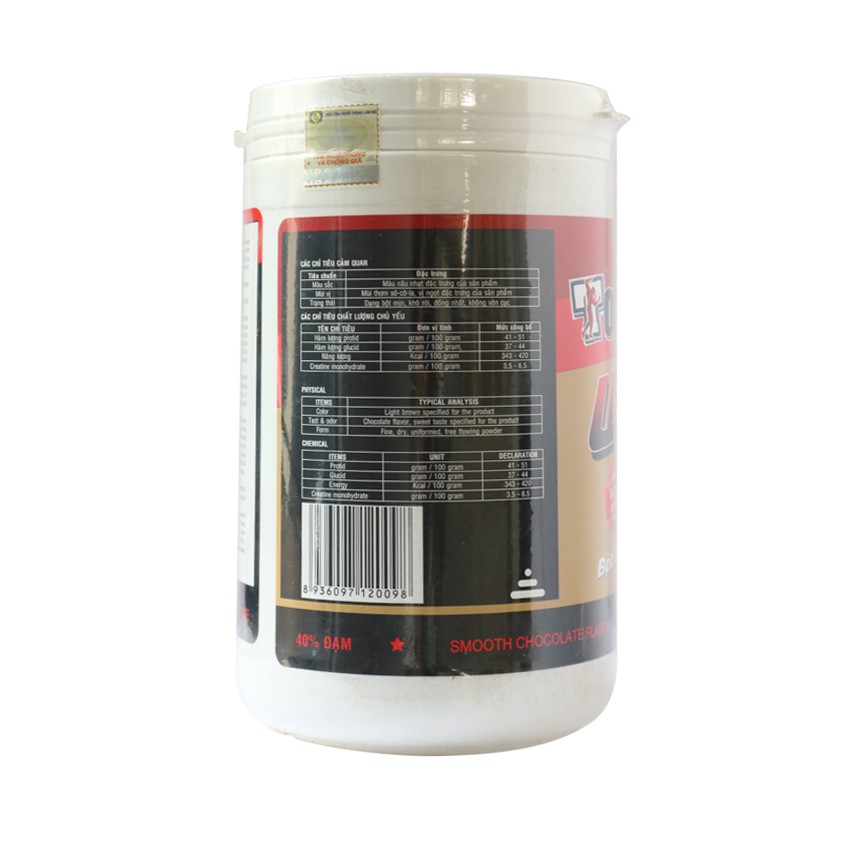 Sữa Bột Top Whey Gold 800g dinh dưỡng giàu đạm