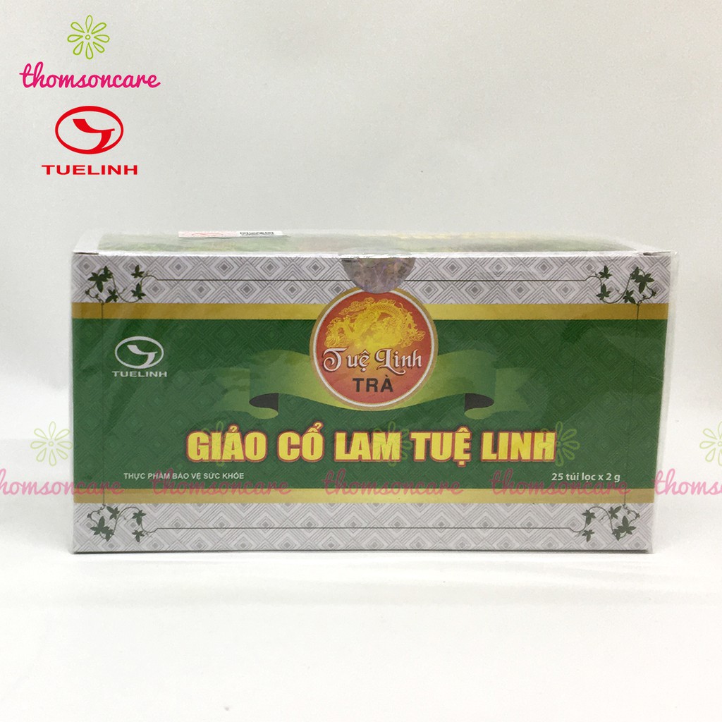 Trà giảo cổ lam Tuệ Linh - dạng túi lọc tiện dụng - hỗ trợ hạ mỡ máu, giảm đường huyết | BigBuy360 - bigbuy360.vn
