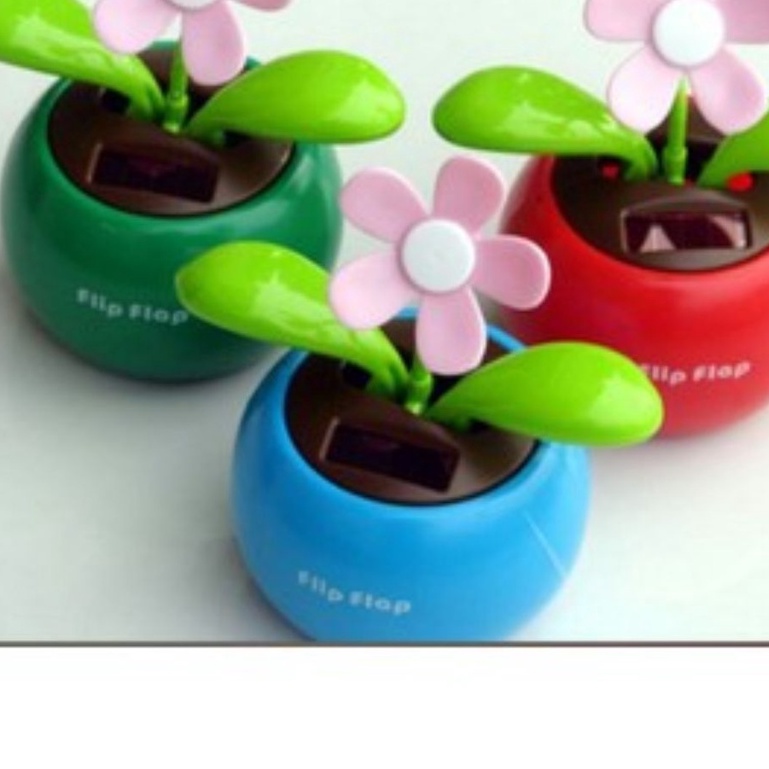 Đồ chơi chậu hoa nhảy múa trang trí xe hơi sử dụng năng lượng mặt trời Chậu hoa chuyển động năng lượng mặt trời T2