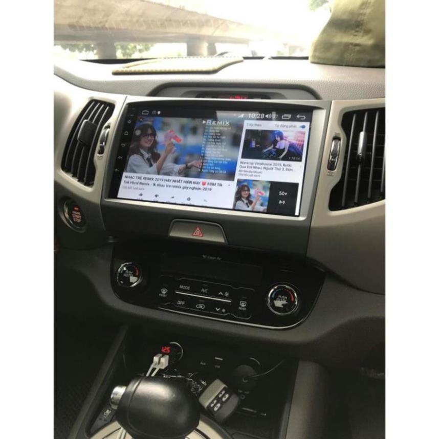 Mặt dưỡng cho xe KIA SPORTAGE năm 2009 - 2014 9 inch -rẻ sập sàn