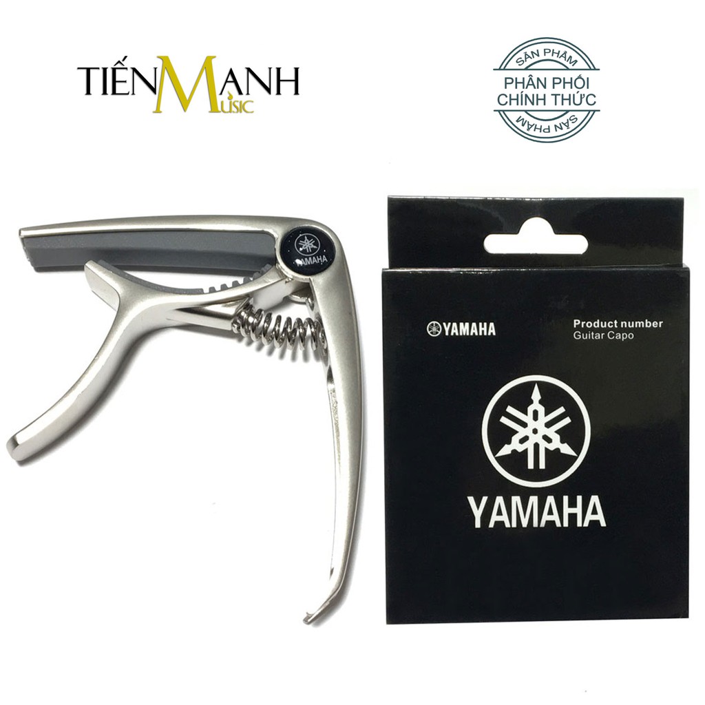 Capo Đàn Acoustic Guitar Yamaha - Kẹp tăng tông cho Đàn Ghi-ta - Có đầu nhổ chốt chặn giữ dây trên Ngựa