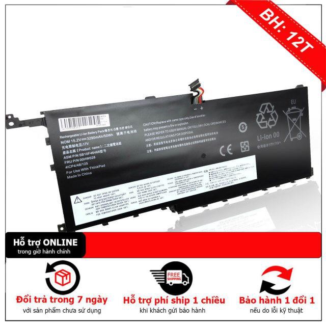 [BH12TH] (PIN ZIN) PIN LENOVO THINKPAD X1 CARBON X1 CARBON GEN 4 5 6 BẢO HÀNH 6 THÁNG ĐỔI MỚI