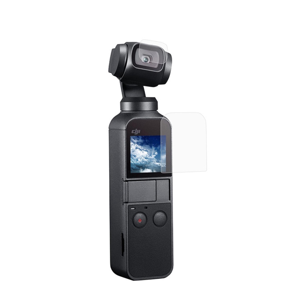 Set 6 miếng dán bảo vệ màn hình và camera cho tay cầm chống rung DJI OSMO Pocket