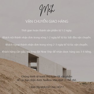 Móng Úp Thiết Kế Méh Nail Tặng Bộ Kit No.01