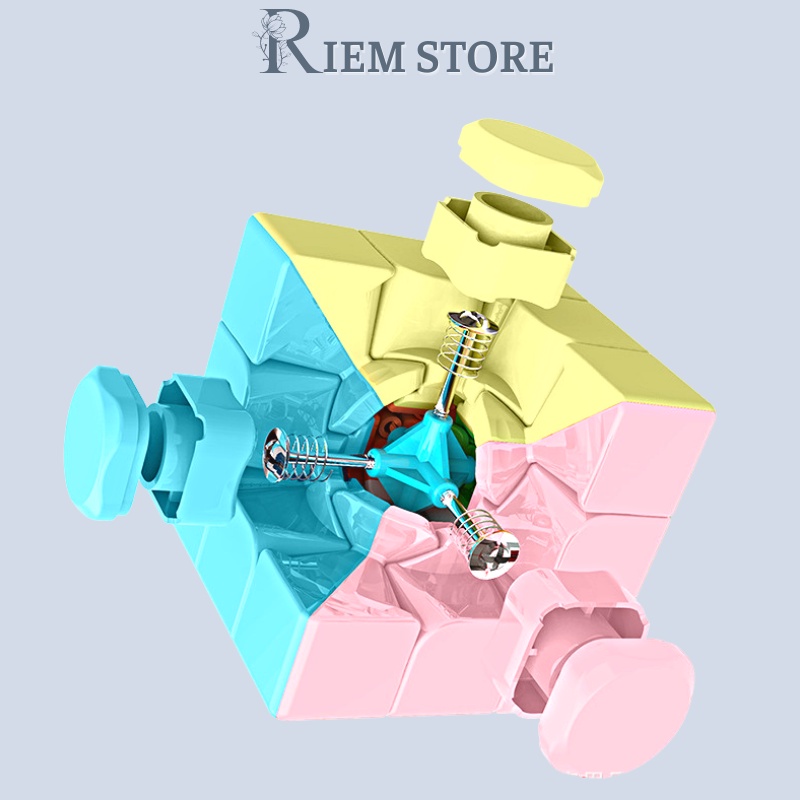 Rubik 3x3ồ Chơi Trí Tuệ Cao Cấp Đa Dạng Kích Thước, Kích Thích Khả Năng Tư Duy Phán Đoán RIEM