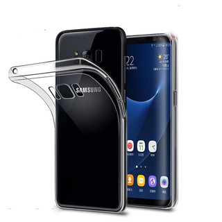 Ốp lưng silicon dẻo trong suốt cho Samsung Galaxy S8 / S8 Plus mỏng 0.6mm chính hãng Ultra Thin