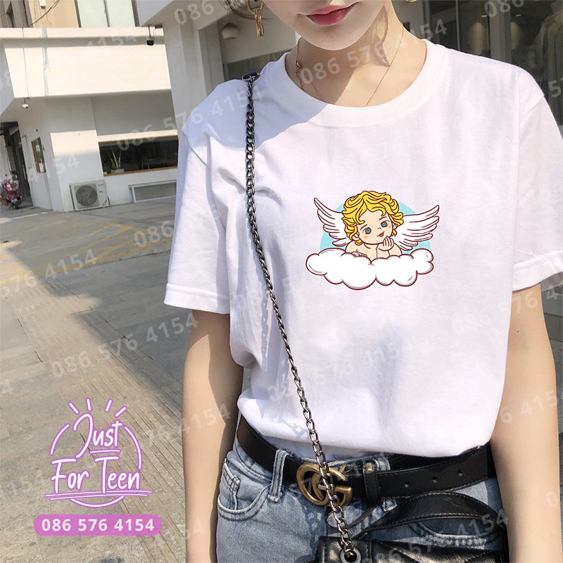 ÁO ĐÔI SIMPLE - Áo phông couple ARALE dễ thương phối quần jeans cực chất